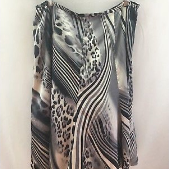 Chico's Dresses & Skirts - Chicos 3 Women's Skirt Plus Animal Print Lined
